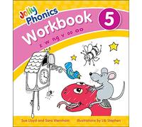 Jolly Phonics Workbook 5: in Precursive Letters (British English edition)