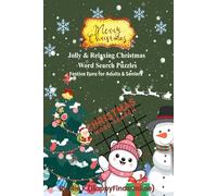Jolly & Relaxing Christmas Word Search Puzzles For Adults & Seniors