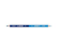 JOLLY Superstick Crazy - Matite colorate esagonali, colore blu scuro, confezione da 12 pezzi, doppia punta, infrangibile, non tossica, mina extra spessa