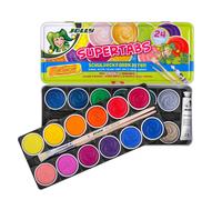 JOLLY Supertabs Deckfarbkasten Classic, 24er-Metalletui 1 stück (1er Pack)