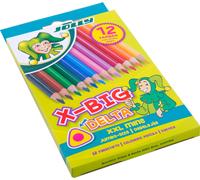 Matite Colorate Triangolari Grandi X-Big Delta 12 Colori