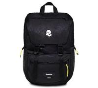 INVICTA Zaino, JOLLY X CORDURA, Nero, Tasca Porta PC 15,6'', Viaggio, Lavoro & Tempo Libero, ICONA, 27 LT, per Uomo Donna