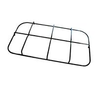 Jollynox griglia cucina in piattina nera 2 fuochi 45 X 24,5 cm