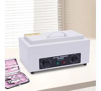Jolre Sterilizzatore ad aria calda 300 Watt,disinfettante,sterilizzatore ad alta temperatura,sterilizzatore per unghie,sterilizzatore cosmetico,sterilizzatore per la cura dei piedi,con timer e spia