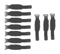 Jolsaawie 10pcs Chitarra Elettrica Basso Stop Band, Accessori Strumenti Musicali, Protezione Corda Timbering Band 185mm