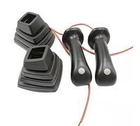 Jolsaawie 1Set L+R Joystick per Escavatore Assy Ingranaggi Maniglia con Parapolvere Parti Accessori per Aspirapolvere Adatto per Rexroth Yuchai LOVOL Longgong- 55/60/65/75-8/80
