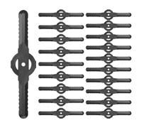 Jolsaawie 20Pcs Lame per Tagliaerba nel Plastica per Tagliaerba un Batteria Trimmer per Attrezzi da Giardino Accessori per Tagliaerba
