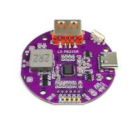 Jolsaawie 22.5W Modulo di Ricarica Veloce Banca di Potere Scheda Caricatore 5A Mini Circuito Scheda Madre FAI DA TE Kit con Display Luce