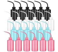 Jolsaawie 24 Pcs Tattoo Squeeze Bottle 250 Ml/ 8.5 Oz Lab Wash Bottle Bottiglia Colorata In Plastica per Spruzzi D'Acqua di Sicurezza