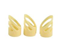 Jolsaawie 3 Pz Plettri per Chitarra Acustica Elettrica Ukulele Indice Finger Picks Pick Chitarra Stringed Instrument Part Accessori M