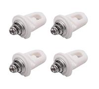 Jolsaawie 4 Pezzi Paraurti Anteriore Clip di Fissaggio per 407 407SW 607 C5 743712