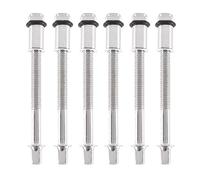 Jolsaawie 6 Pezzi 8 cm Tiranti per Vite Cerchi in Metallo per Batteria Hardware per Rullante A Vite Corta