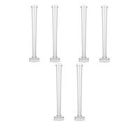 Jolsaawie 6 Pezzi Candelieri Affusolati per Stampi per Candele Candela Conica Set di Candele di Emergenza