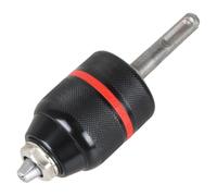 Jolsaawie Adattatore per mandrino SDS a 3 ganasce per martelli serie SDS-Plus, mandrino autoserrante a 3 ganasce da 1/2" con SDS-Plus
