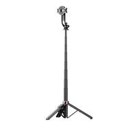 Jolsaawie Bastone per selfie per telefono cellulare Supporto magnetico in tempo reale Bluetooth Fotografia Treppiede Mini luce di riempimento Supporto telescopico