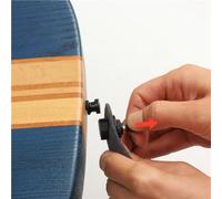 Jolsaawie Blocchi per tracolla per chitarra, sistema di fissaggio a sgancio rapido, blocco per tracolla per chitarra elettrica, basso, chitarra acustica A