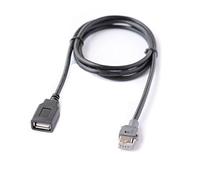 Jolsaawie Cavo adattatore interfaccia USB per unità multimediale auto per MISTRA