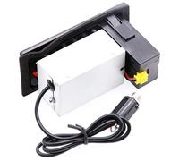 Jolsaawie Equalizzatore piezoelettrico a 4 bande EQ Pickup per sintonizzatore amplificatore preamplificatore per chitarra acustica pre-amplificatore EQ-7545R