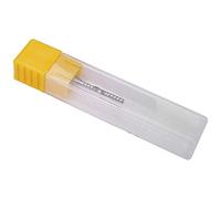 Jolsaawie Fresa a spirale per fresa CNC a scanalatura singola, in carburo, 2 mm x 15 mm