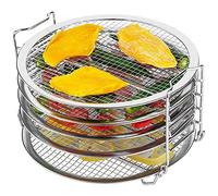 Jolsaawie Griglia per disidratatore, per accessori Foodi, pentola a pressione e - Acciaio inossidabile