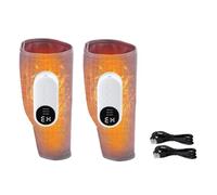 Jolsaawie Massaggiatore a compressione per polpacci per circolazione e sollievo dal dolore, massaggiatore per gambe con calore allevia la fatica aiuta a massaggiare elettricMassager, B
