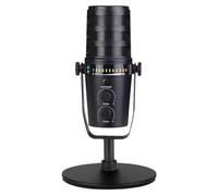 Jolsaawie Metallo USB/XLR Dinamico Microfono cablato MIC MV7 Microfono per Podcasting Registrazione Live Streaming Gaming