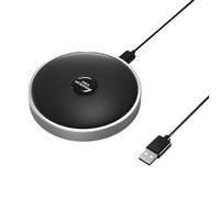 Jolsaawie Microfono per sala conferenze Interfaccia USB Microfono condensatore Desktop per conferenze Chat Videoconferenza