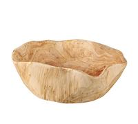 Jolsaawie Portafrutta per Uso Domestico Piatto per nel Legno Piatto per Frutta Piatto per Frutta Intaglio nel Legno Piatto per Frutta nel Legno 25-29 Cm