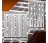 Jolsaawie Protezioni per tastiera per chitarra in acciaio inox, protezione per tastiera e basso, strumento per liutaio, protezione per tasti