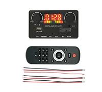 Jolsaawie Scheda di Decodifica MP3 WMA Wireless Bluetooth 5.0 Decodificatore 7V-25V Lettore MP3 per Auto Modulo di Registrazione USB Radio FM AUX per Altoparlante