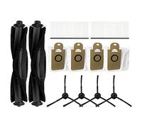 Jolsaawie Spazzola principale Sacchetti di Polvere Spazzola Laterale Filtro Hepa Ricambi per S9 Robot Aspirapolvere Accessori