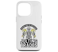 Jolting Trades disponibile quando le luci si spengono Elettricista Custodia per iPhone 13 Pro