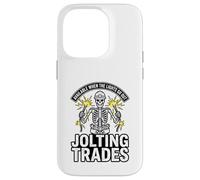 Jolting Trades disponibile quando le luci si spengono Elettricista Custodia per iPhone 14 Pro