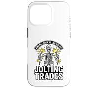 Jolting Trades disponibile quando le luci si spengono Elettricista Custodia per iPhone 16 Pro