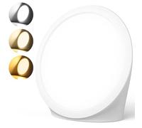 Joltix Lampada per la Terapia della Luce 10000Lux, 4 Timer e 5 Livelli di Luminosità (Bianco)