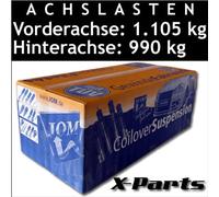 Jom Assetto a Ghiera VW Golf 6 Tipo 1K In ti E Plus