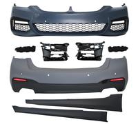 JOM Kit Paraurti Anteriore E Posteriore Adatto Per BMW 5 Serie G30 Anno 2017-