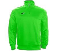 Joma 100285.020.6XS Felpa Senza Cappuccio, Faraon, Ragazzi, Verde Fluor, 6XS