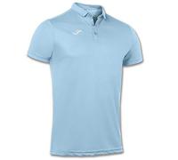 Joma 100437.350.L Polo a Manica Corta, Hobby, Uomo, Celeste, L