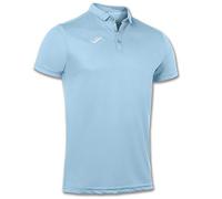 Joma 100437.350.XL Polo a Manica Corta, Hobby, Uomo, Celeste, XL
