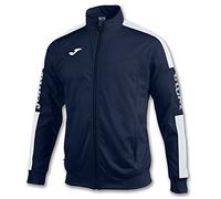 Joma 100687.302 Felpa Bambini, Blu Navy/Bianco, 2XS