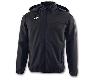 Joma 100690.100.3XS Giacca Impermeabile con Fodera Interna - Bremen a Manica Lunga da Ragazzo, Nero, 3XS