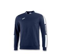 Joma 100801.302 Felpa, Uomo, Blu Navyianco, XS