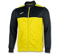 Joma 101008.901.S Felpa Senza Cappuccio, Winner, Uomo, Giallo/Nero, S