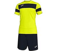 Joma 101349.061.M Completo Sportivo, Academy II, Uomo, Giallo Fluor/Nero, M