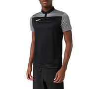 Joma 101371.111.2xl Combi, Maglietta Polo Uomo, Nero / Grigio, 2XL