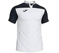 Joma 101371.201.XS Polo a Manica Corta, Combi, Ragazzi, Bianco/Nero, XS