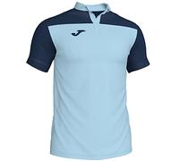 Joma Combi, Maglietta Polo Uomo, Celeste/Blu Marino, M