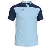 Joma 101371.353.S Polo a Manica Corta, Combi, Uomo, Celeste/Marino, S