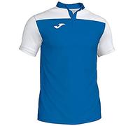 Joma 101371.702.M Maglietta Polo - Combi a Manica Corta da Uomo, Reale/Bianco, M